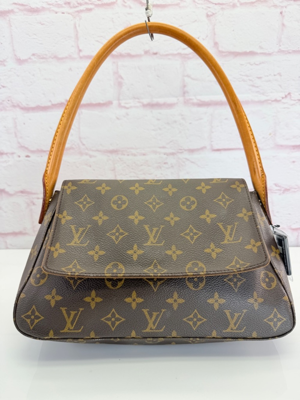 Louis Vuitton Monogram Loop Looping Mini PM Canvas Shoulder Bag